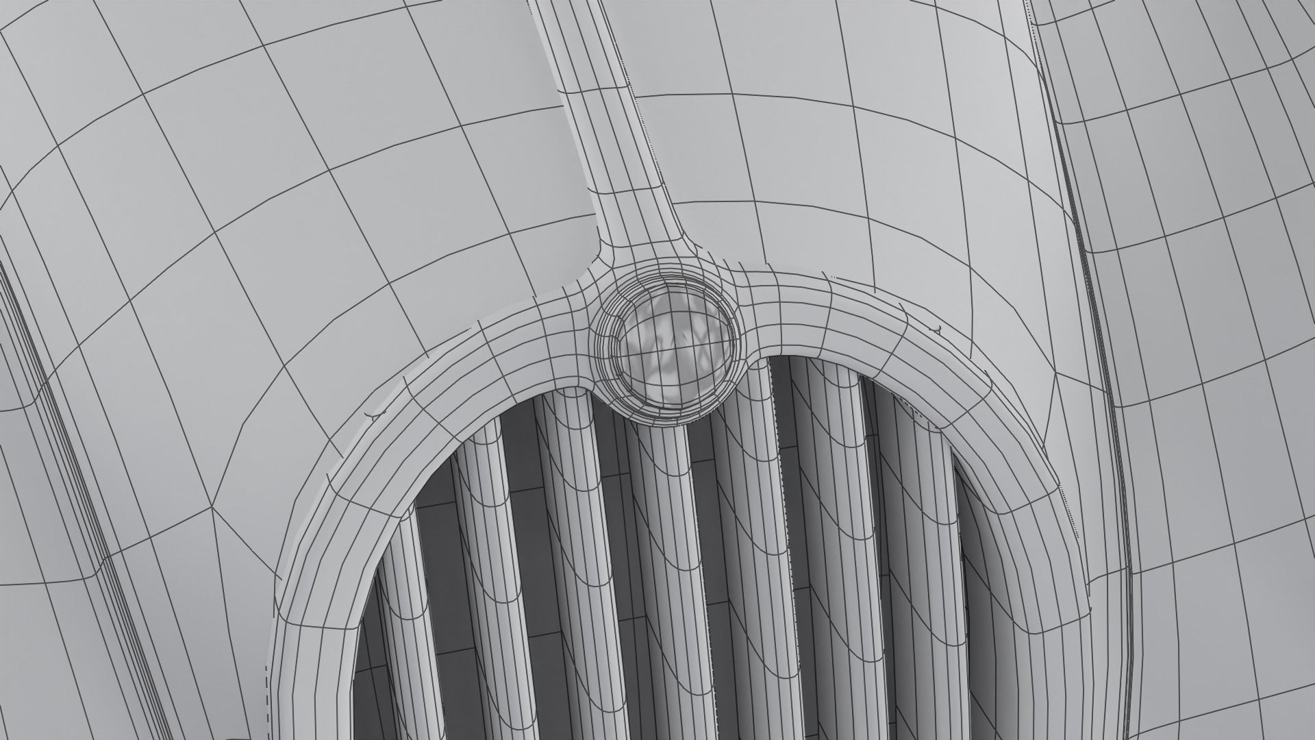 Jaguar XK140 1954 3d model 3D model_40