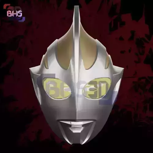 Ultraman GAIA Helmet 3D 3D print model