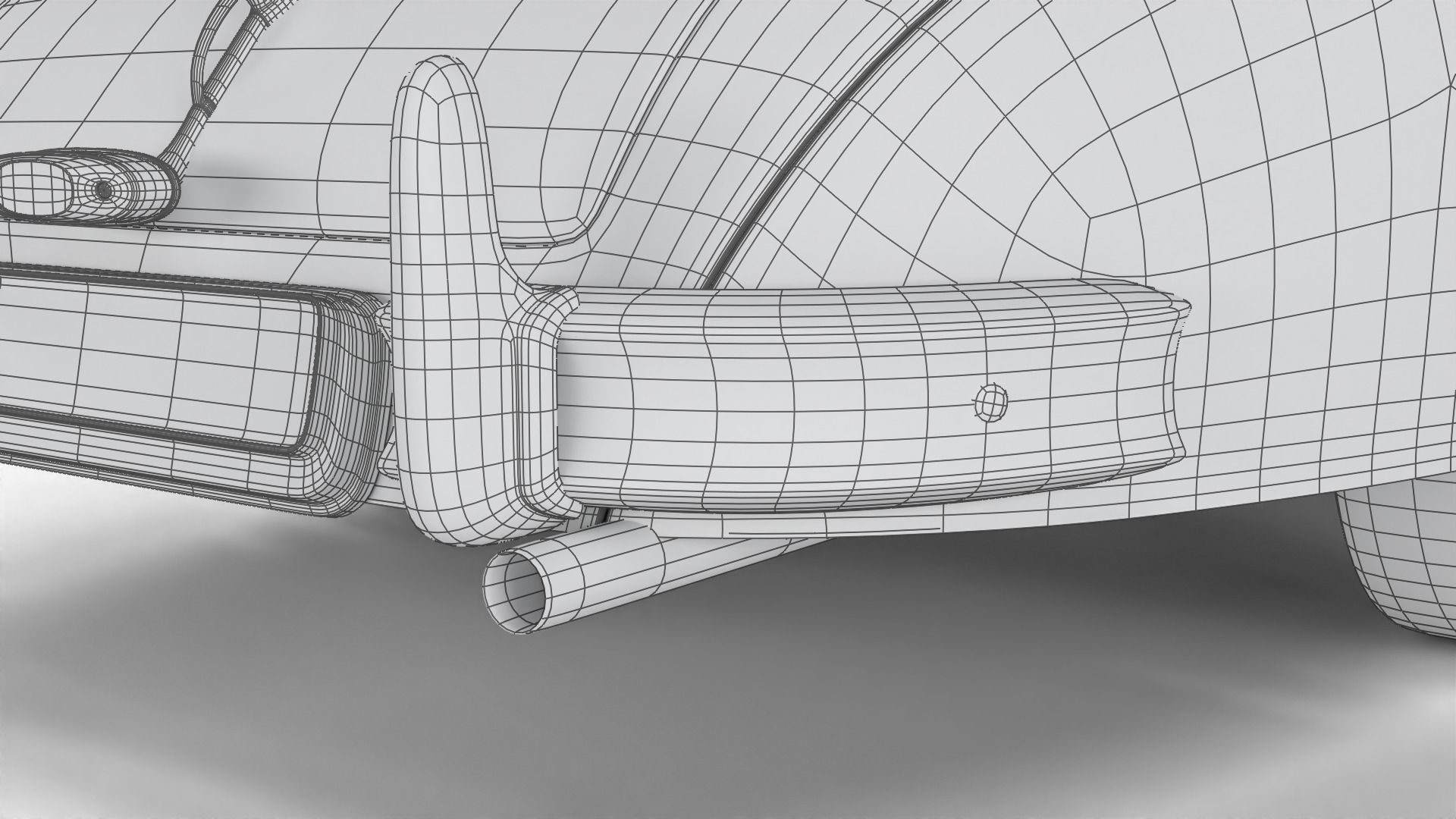 Jaguar XK140 1954 HQ interior 3D model_41