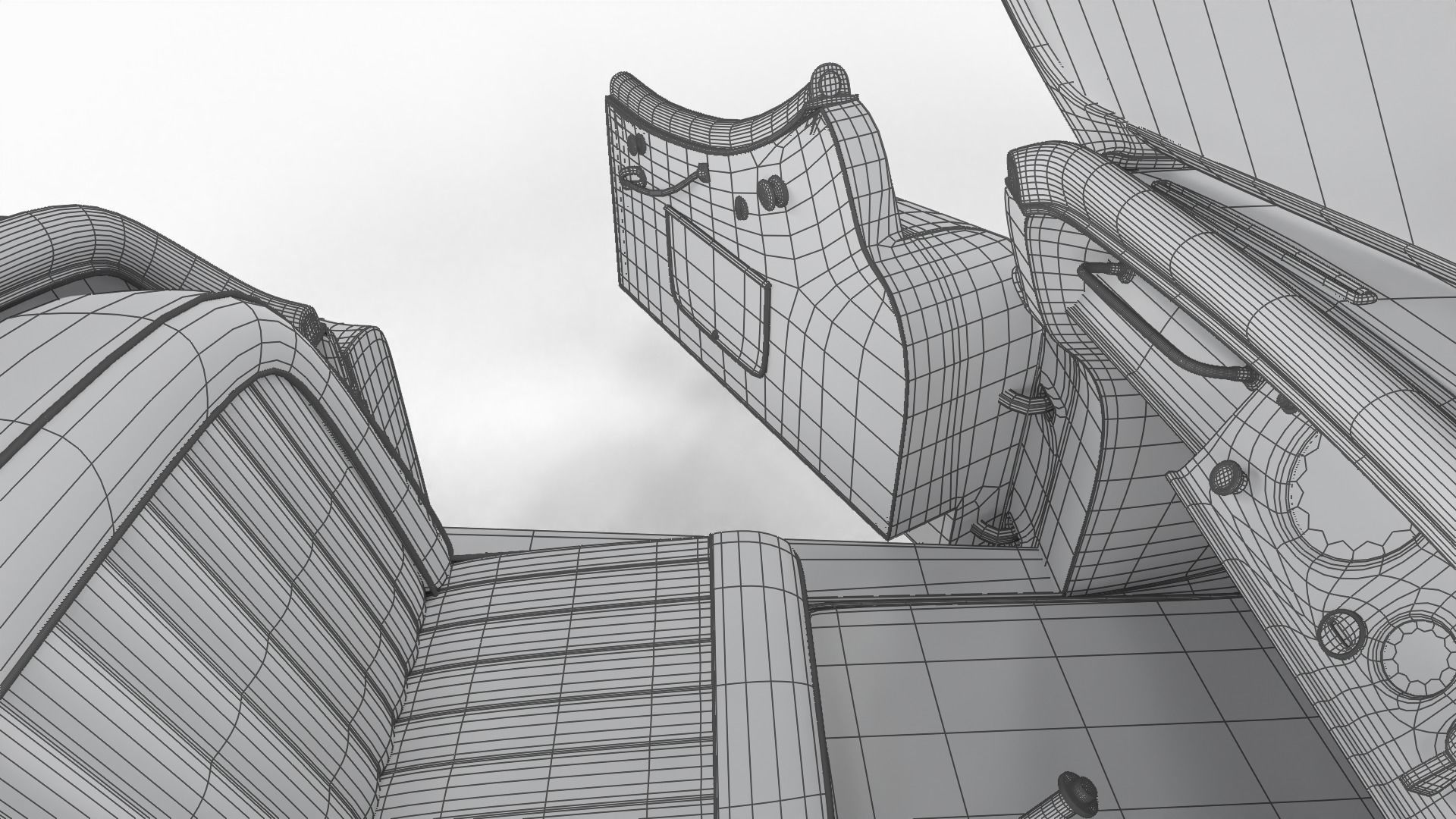 Jaguar XK140 1954 HQ interior 3D model_50