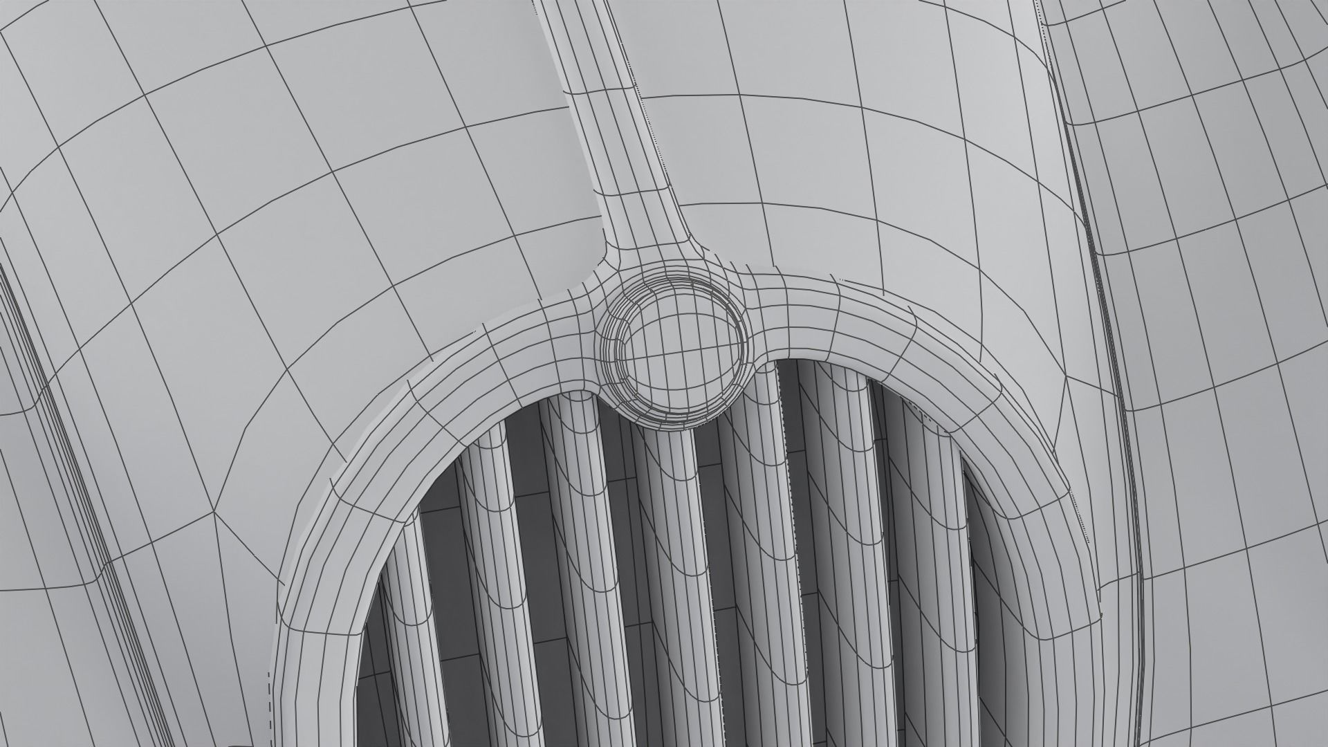 Jaguar XK140 1954 HQ interior 3D model_40