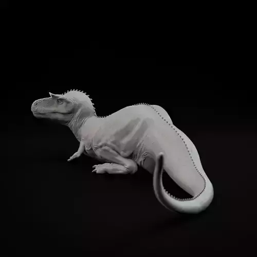 Gorgosaurus waking up 1-35 scale pre-supported 