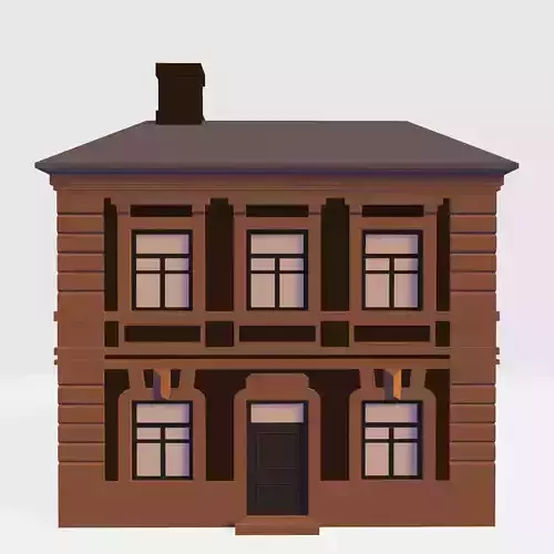 Cute Old House Facade