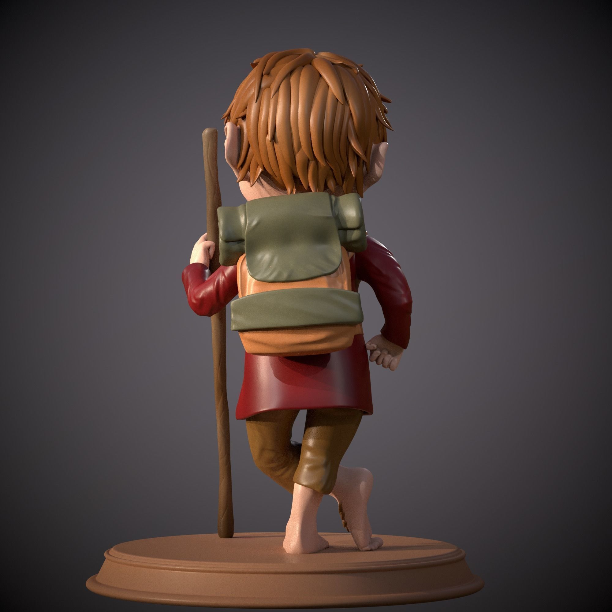 BILBO BAGGINS CUTE 3D print model_5