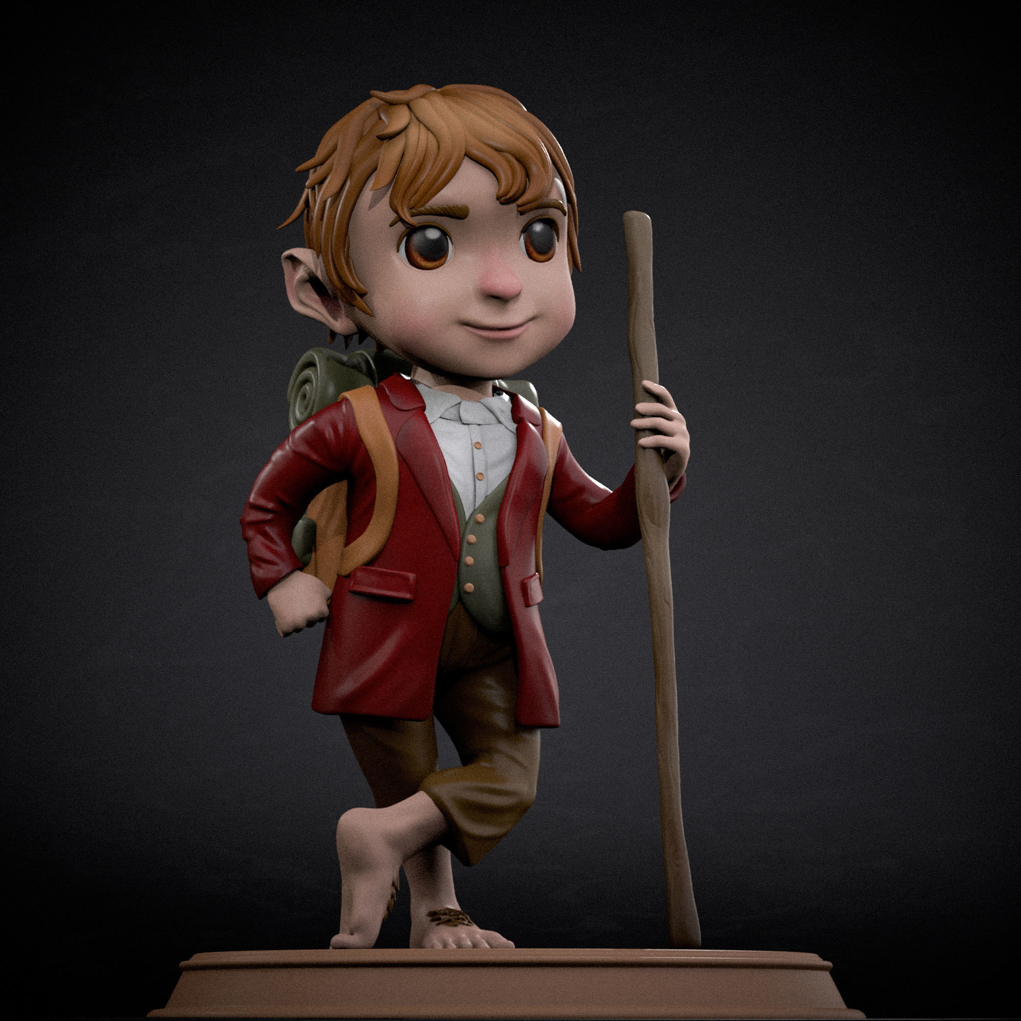 BILBO BAGGINS CUTE 3D print model_6