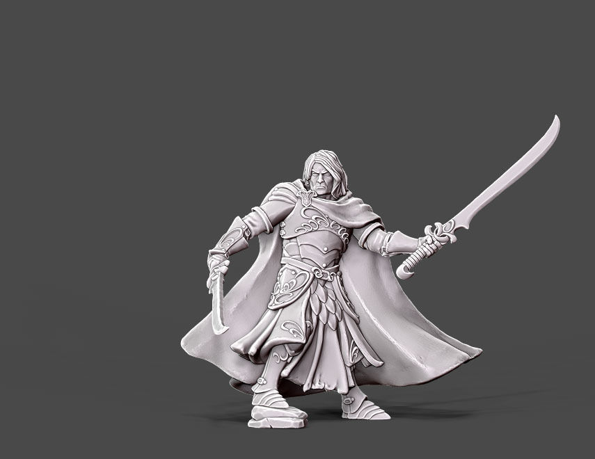 High Elf - 32-35mm scale 3D print model_3