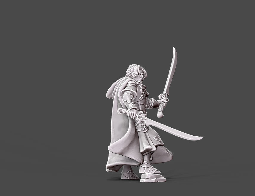 High Elf - 32-35mm scale 3D print model_1
