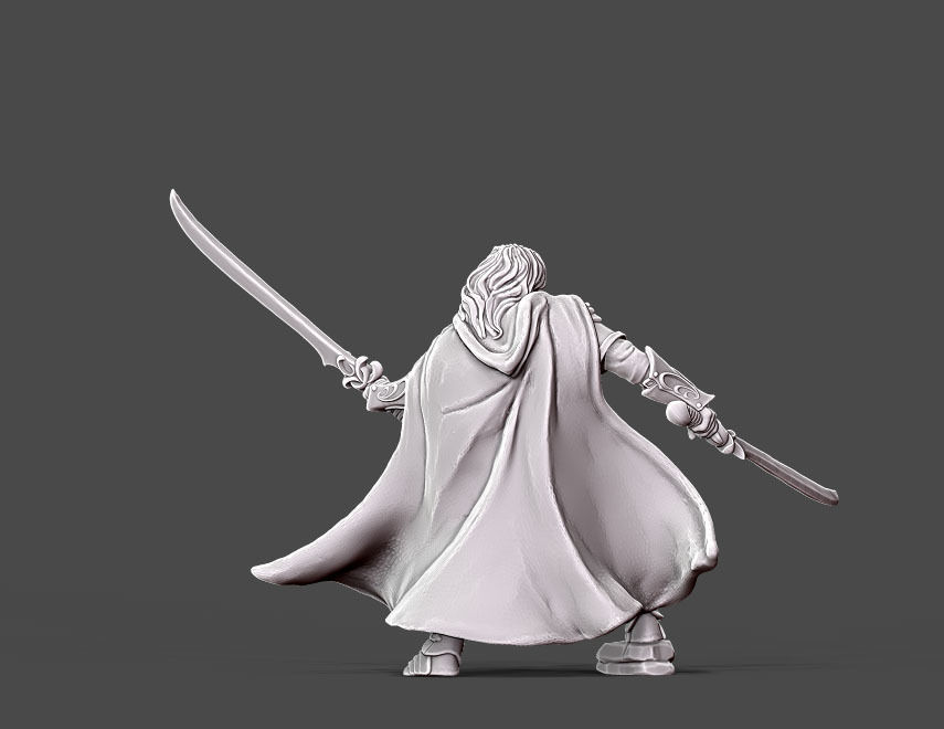 High Elf - 32-35mm scale 3D print model_2
