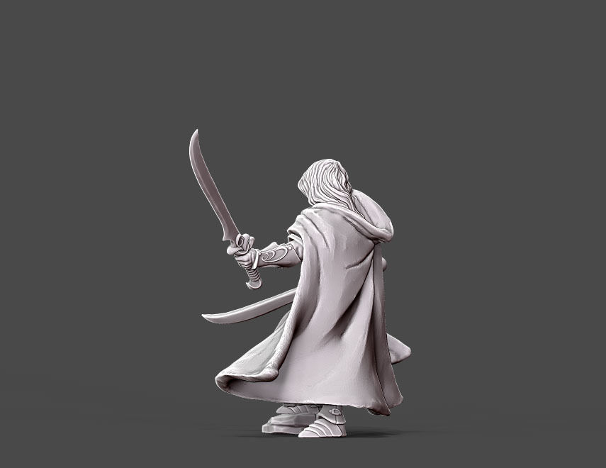 High Elf - 32-35mm scale 3D print model_5