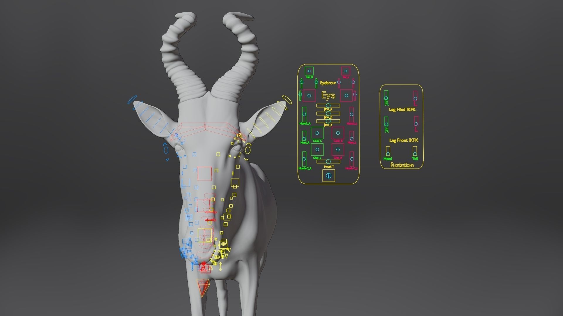 Buselaphus  VFX Grace 3D model_20