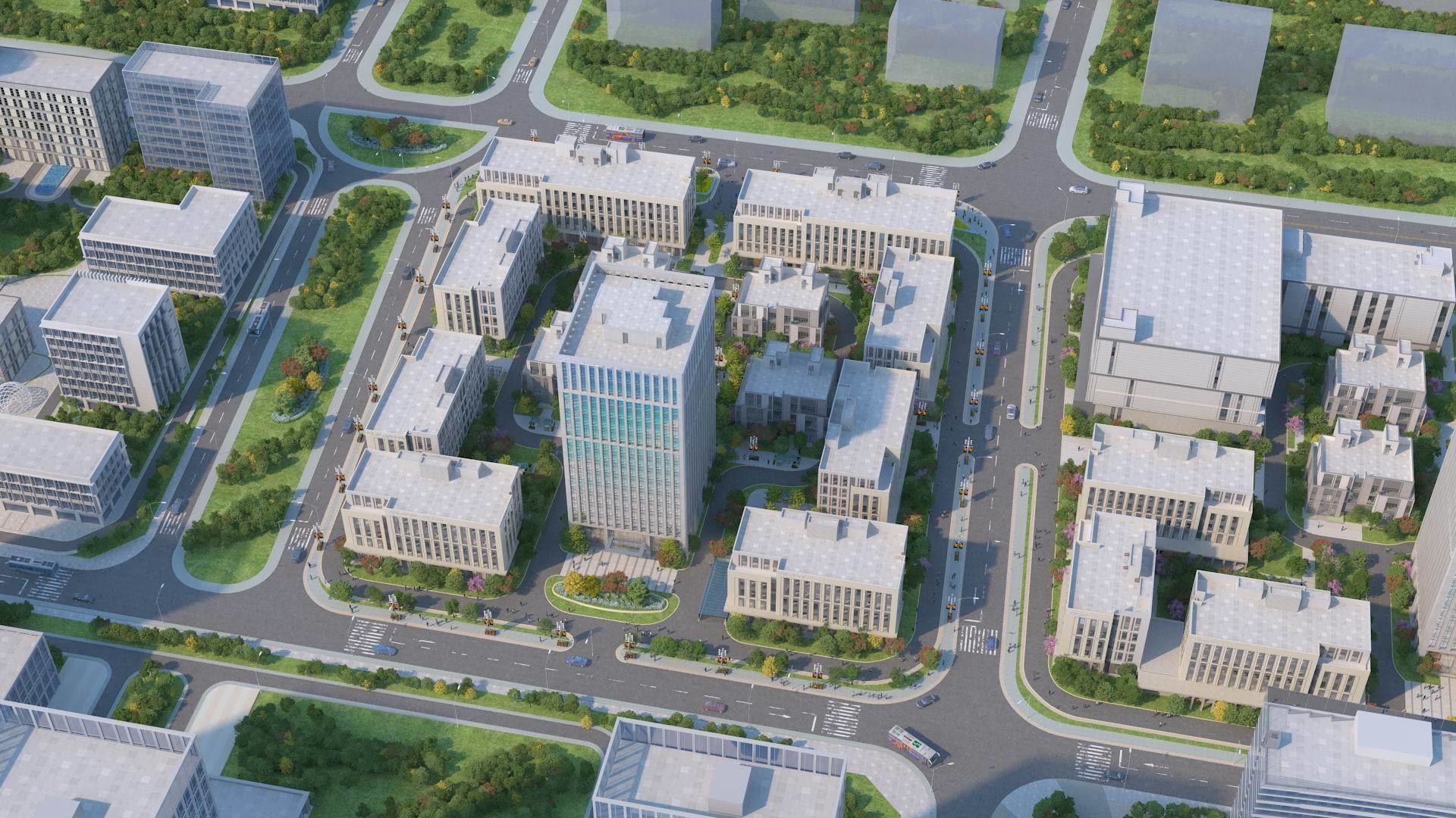 Architectural animation shots 3D model 3D model 3D model_5