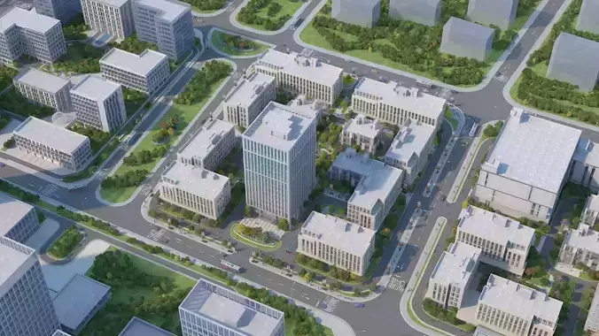 Architectural animation shots 3D model 3D model 3D model