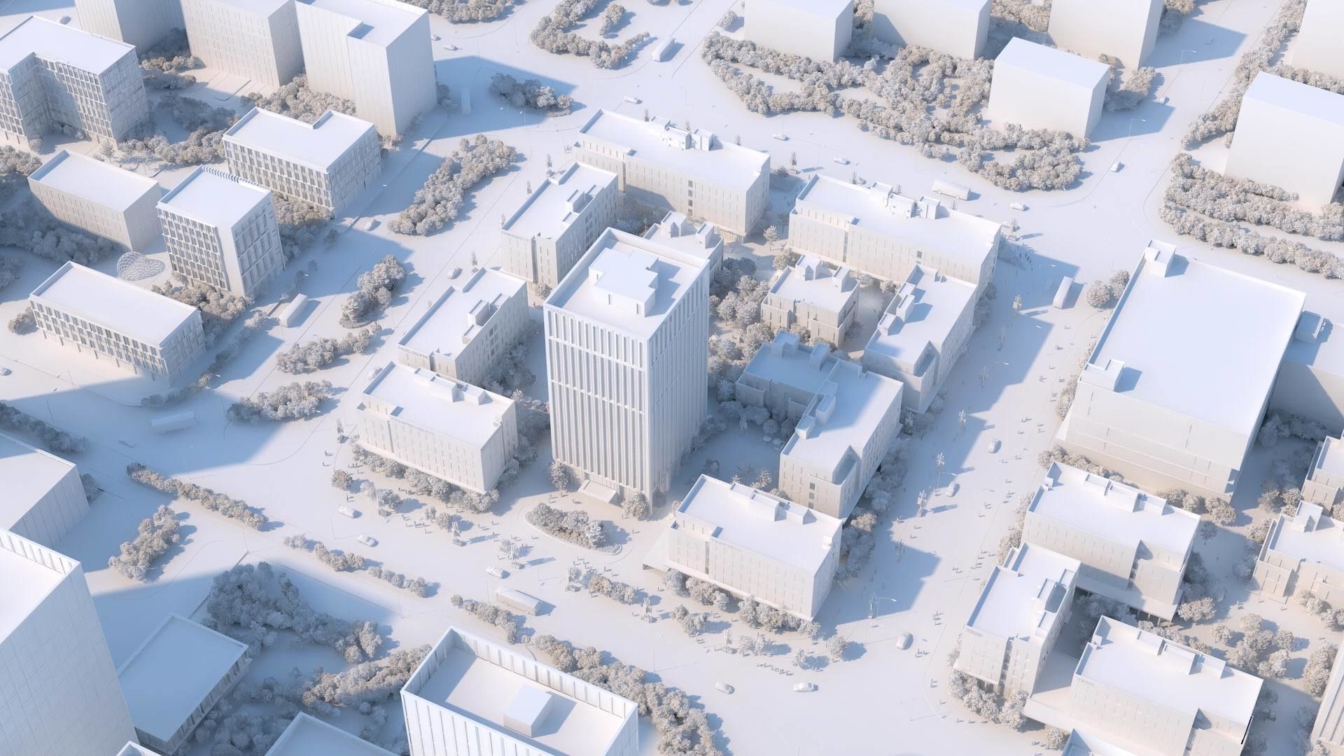 Architectural animation shots 3D model 3D model 3D model_6