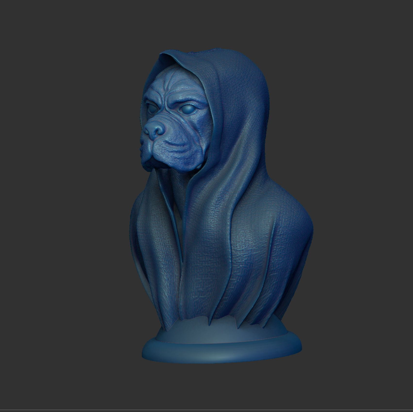 Boxer - with Cape 3D print model_8