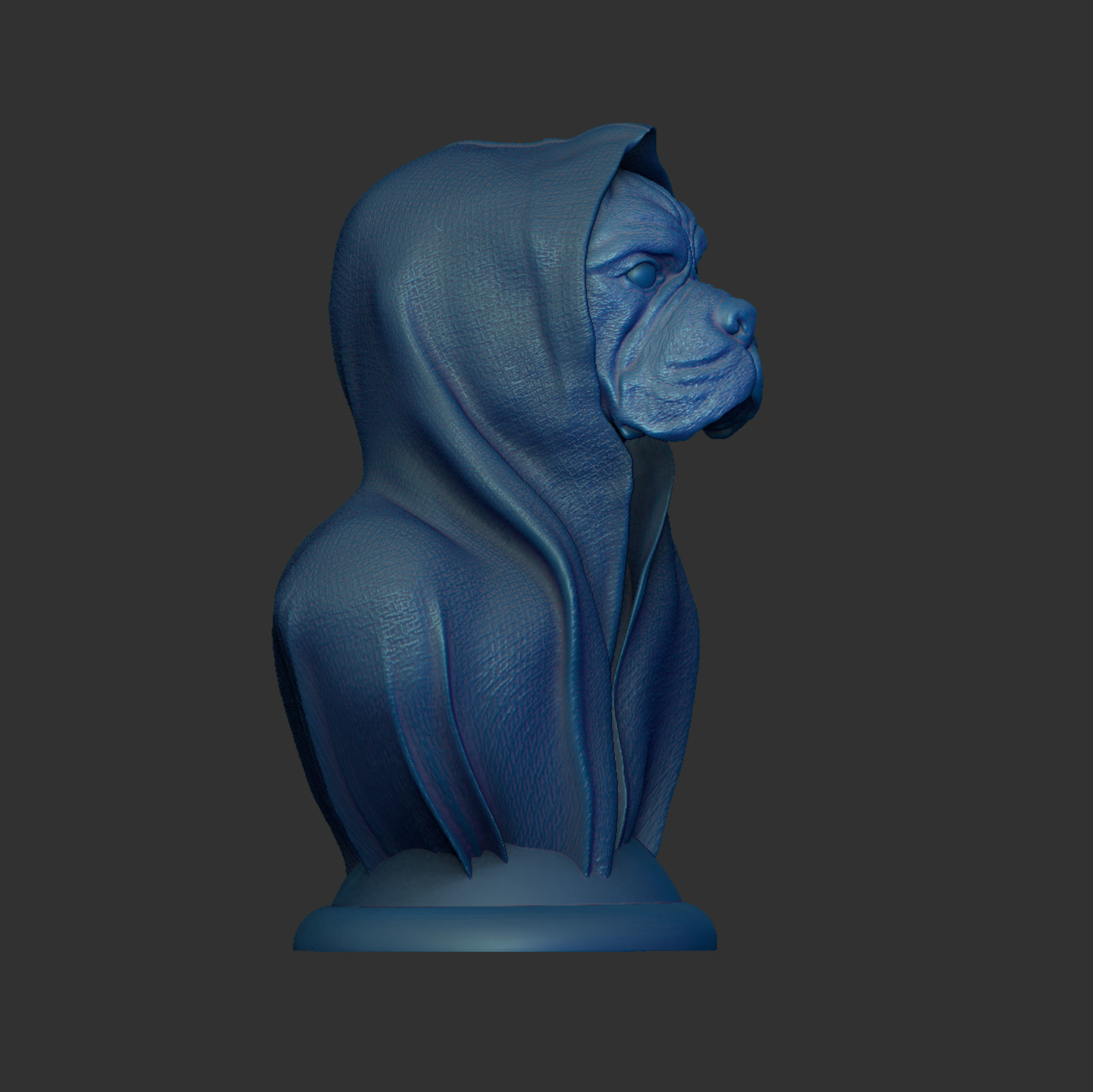 Boxer - with Cape 3D print model_6