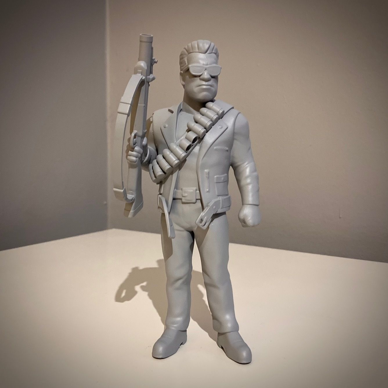 Terminator Cartoon Uncle Bob 3D print model_6