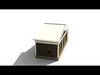 Modern House Low-poly 3D model_1