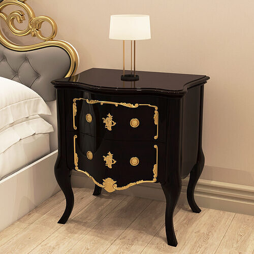 Classic Nightstand 001 3D model