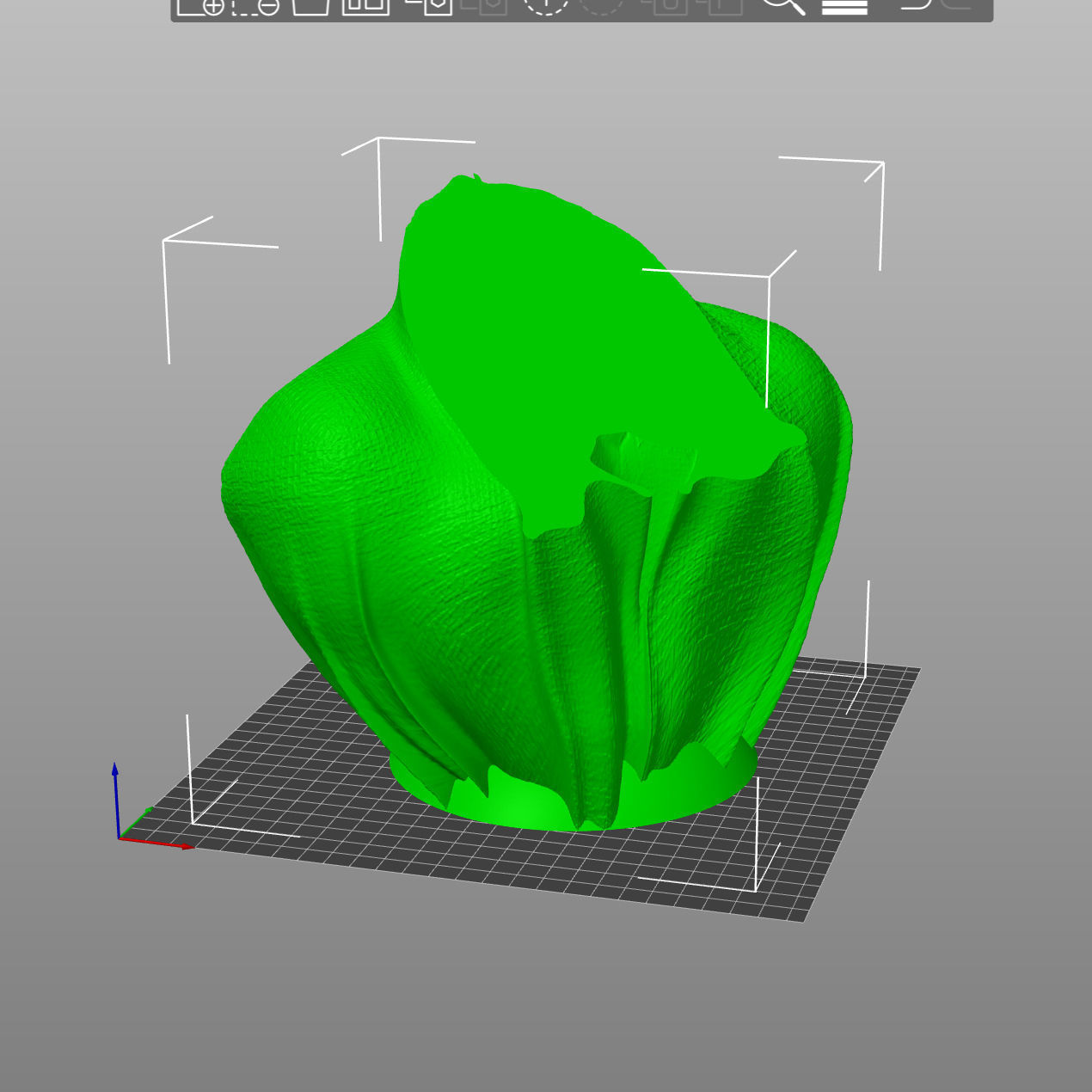 Cape-Skull Bust II in 2 Variants 3D print model_4