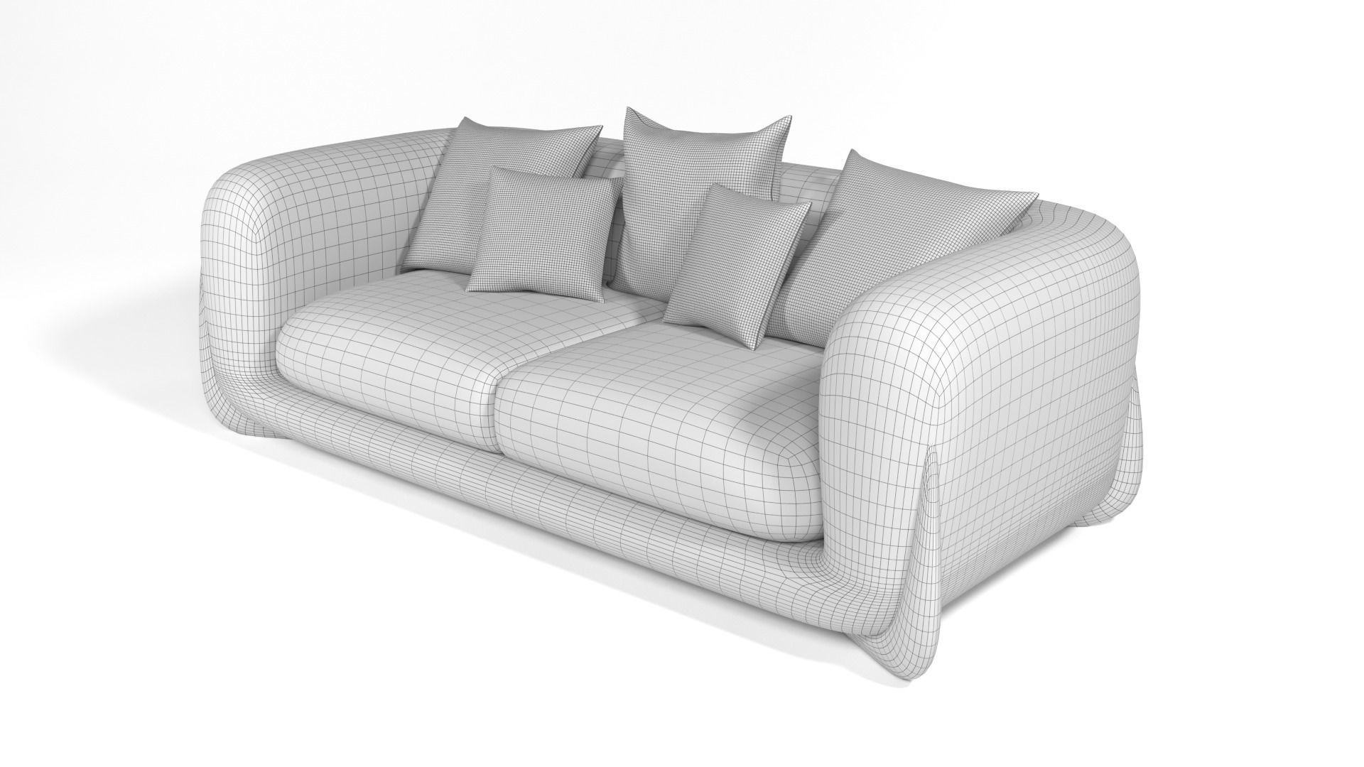 Softbay Sofa 3D model_8