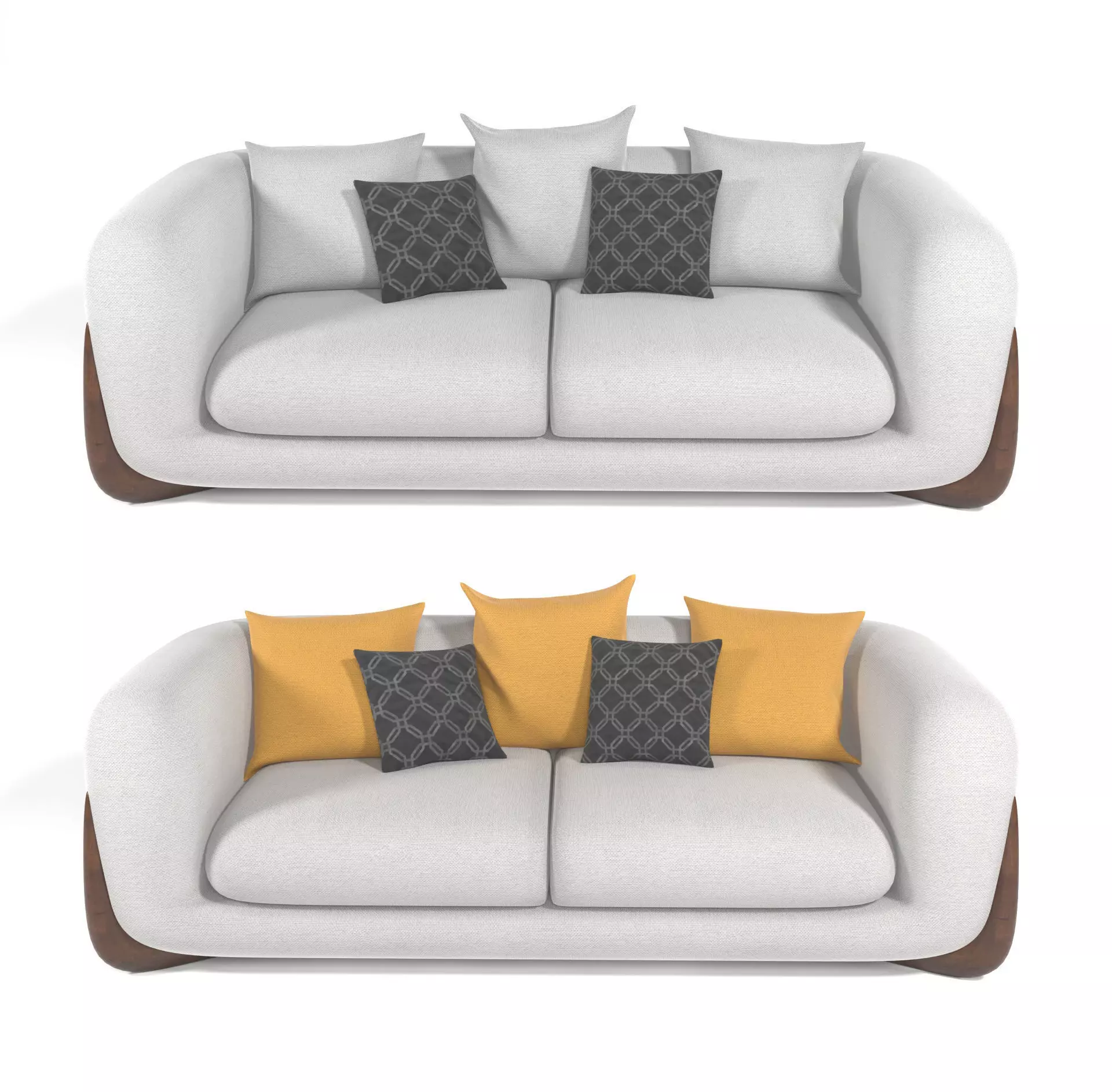 Softbay Sofa 3D model_0