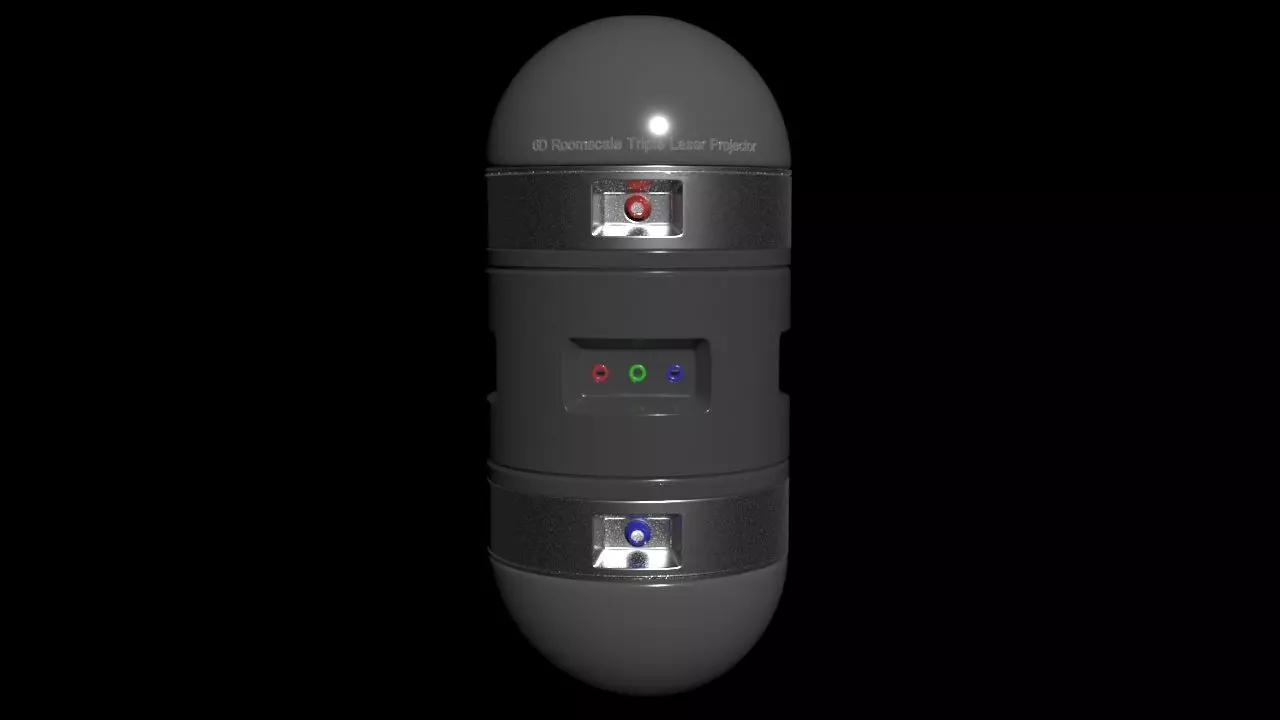 Room Scale Augmented Reality Portal - Concept 3D print model