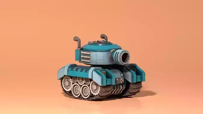 Stylized Mini Tank