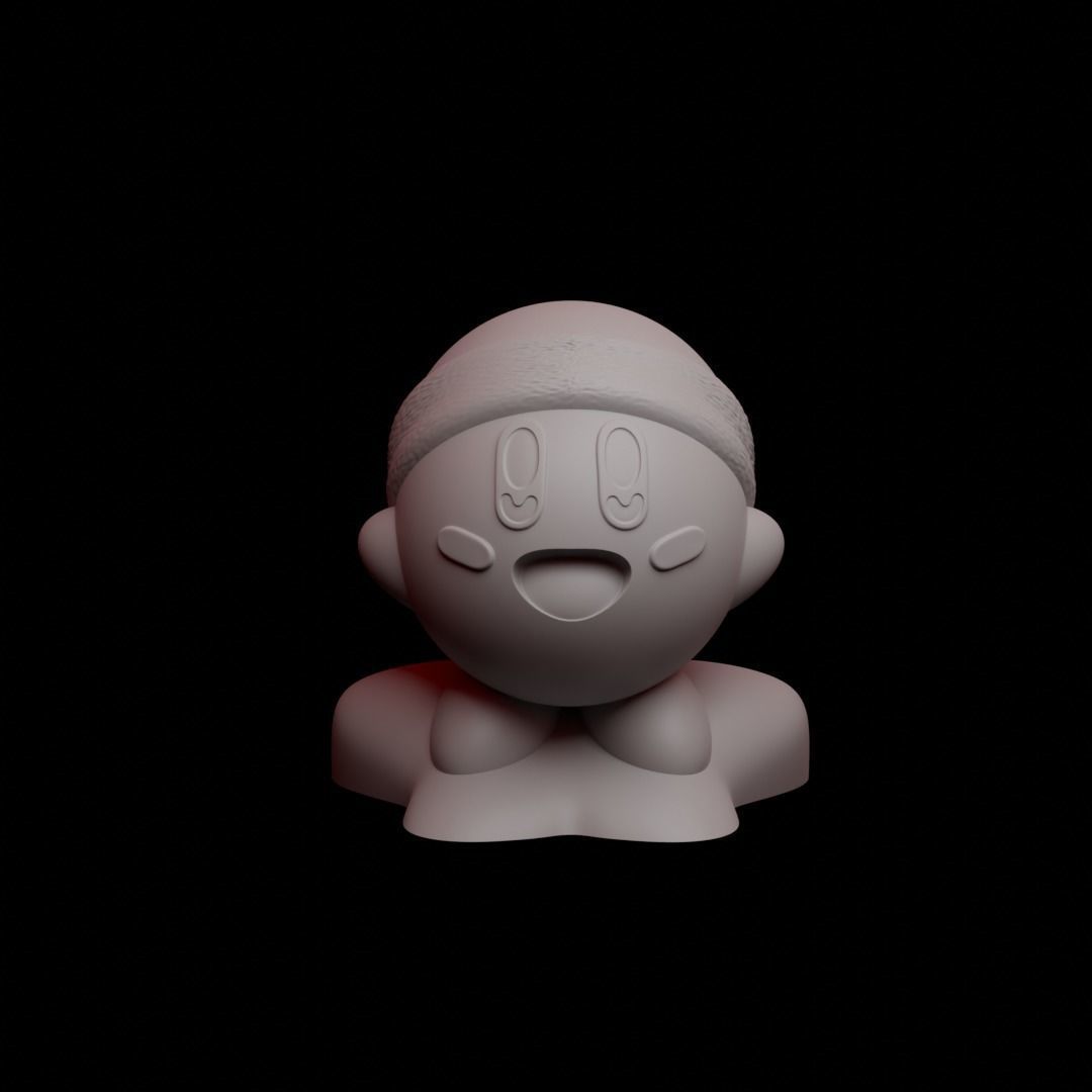 KIRBY CHRISTMAS FREE Free 3D print model_2