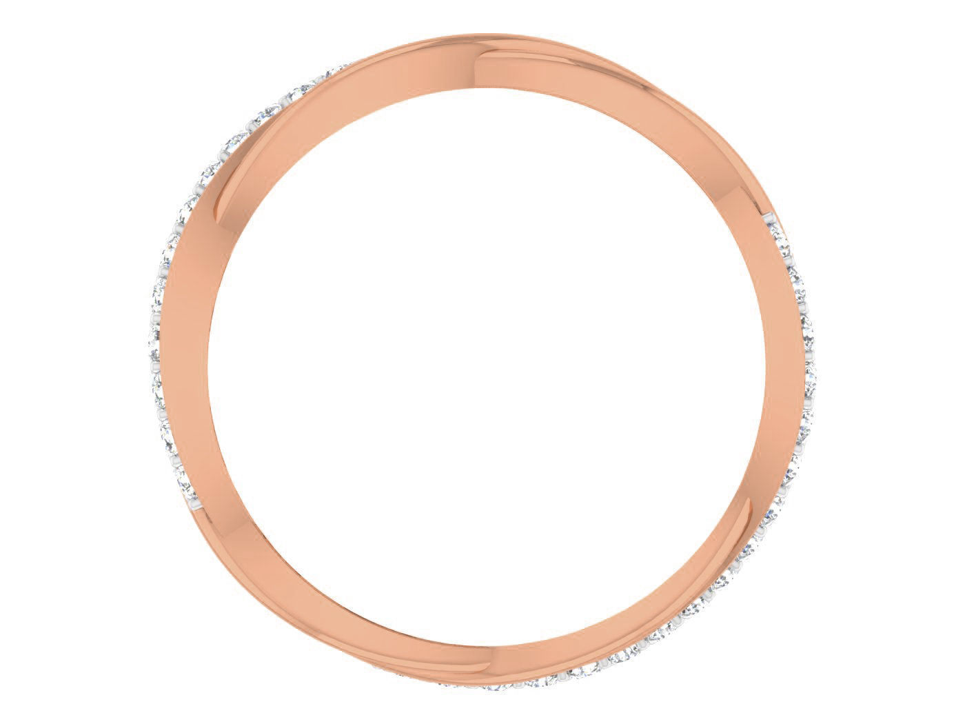 Wire Mesh Diamond band ring 3dm stl obj gltf glb 3mf renders 3D print model_6