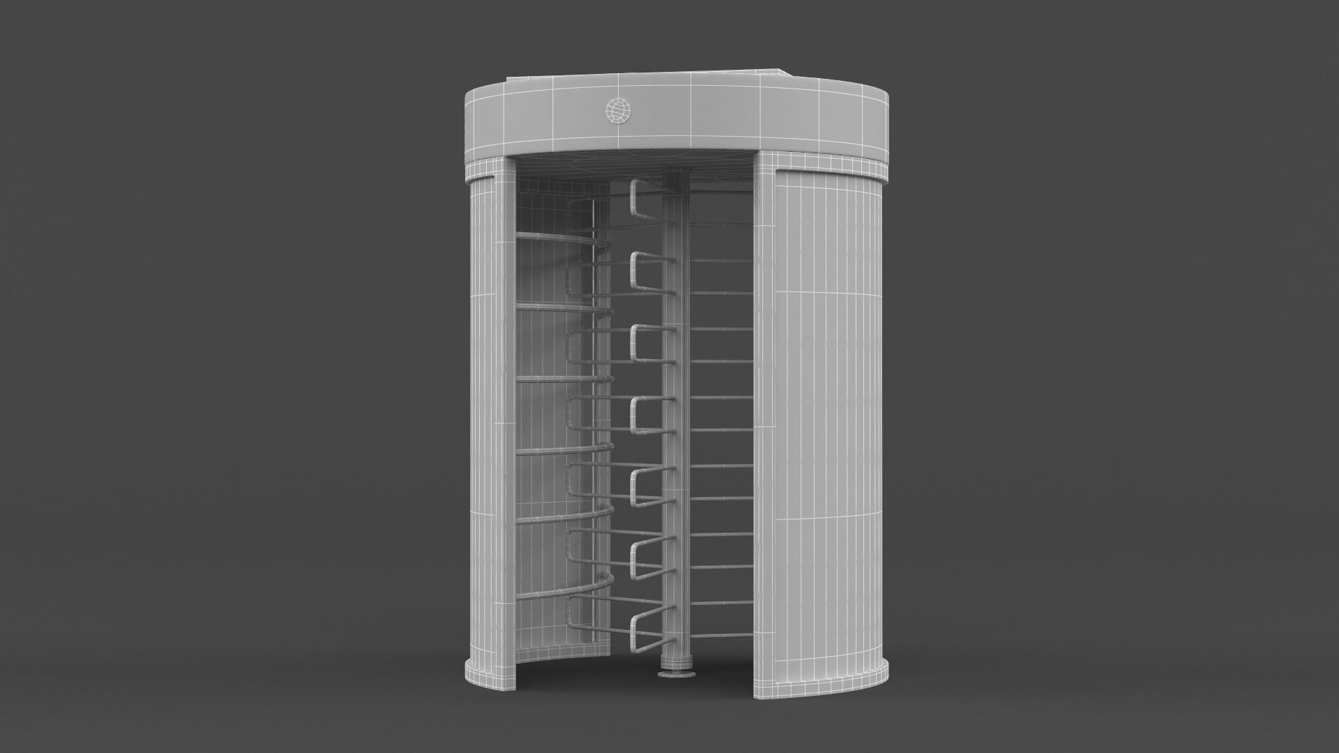 Turnstile Gate 3D model_5