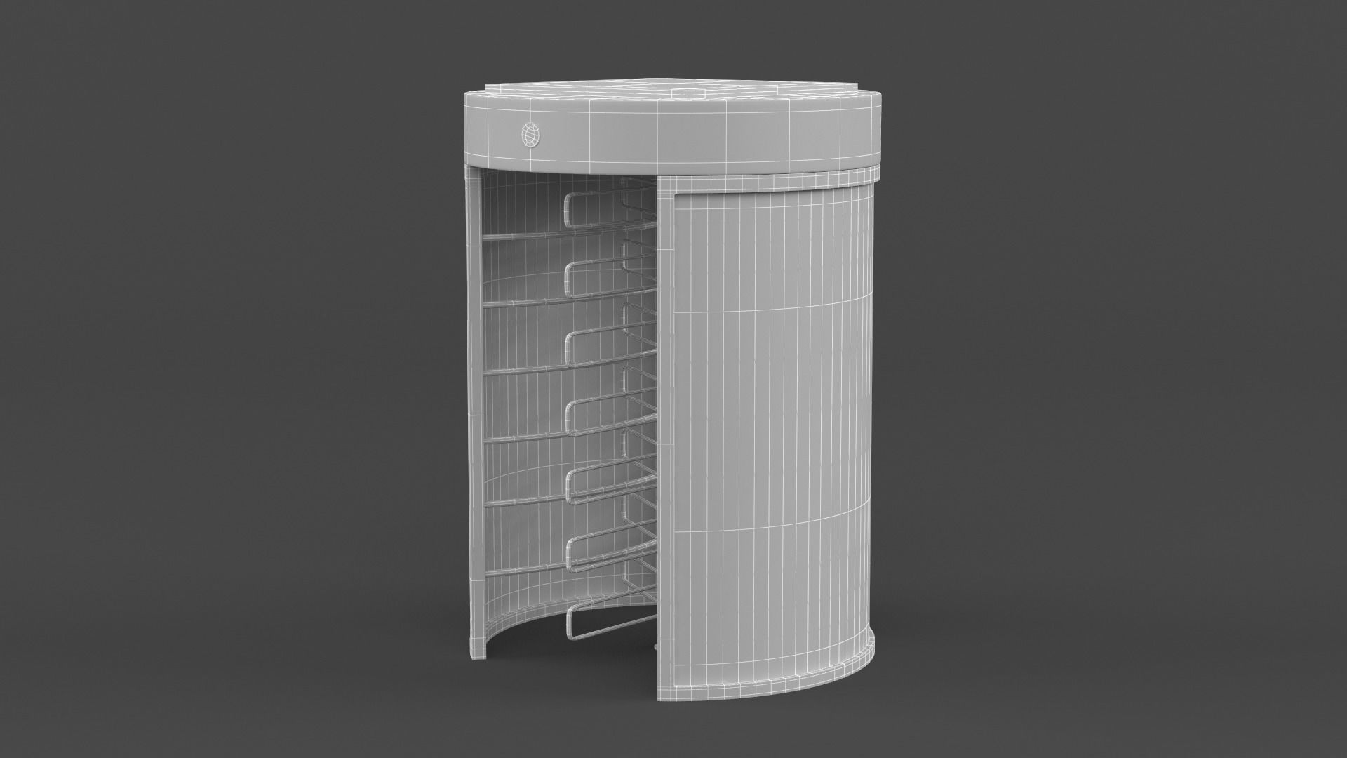 Turnstile Gate 3D model_10