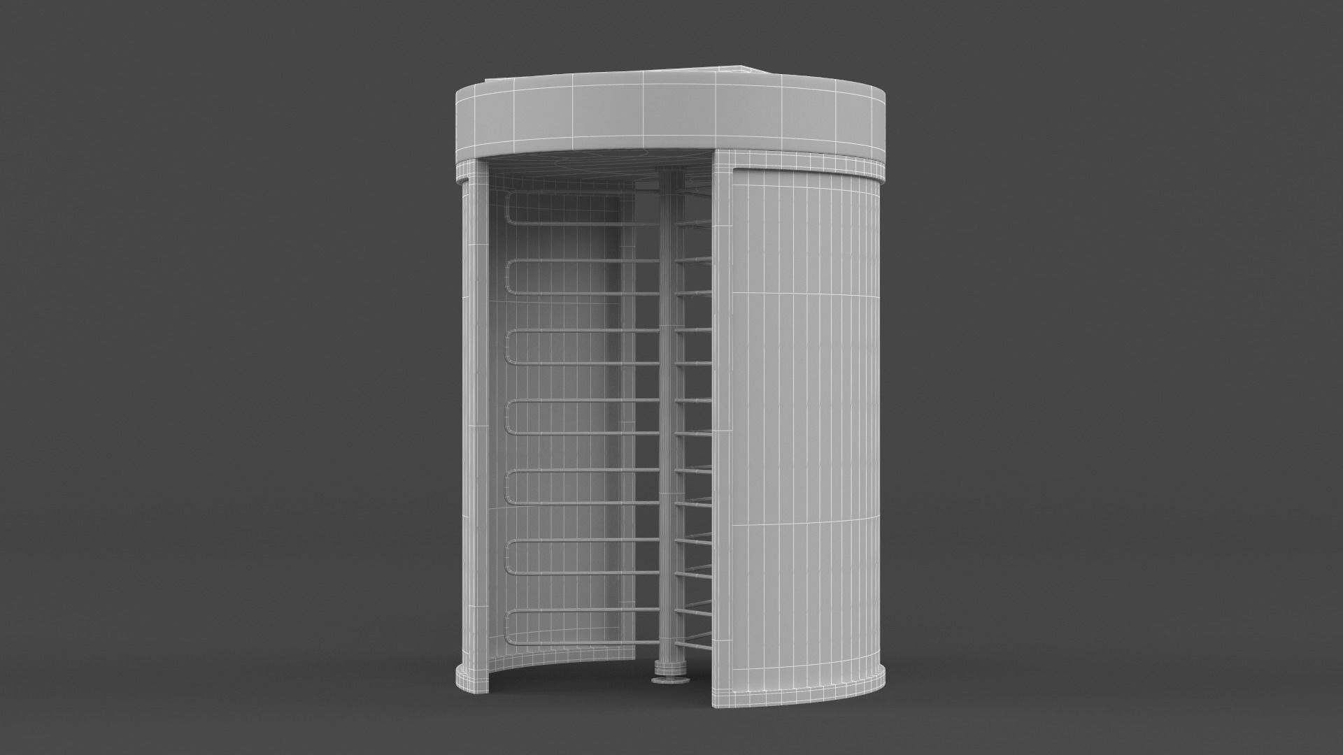 Turnstile Gate 3D model_9