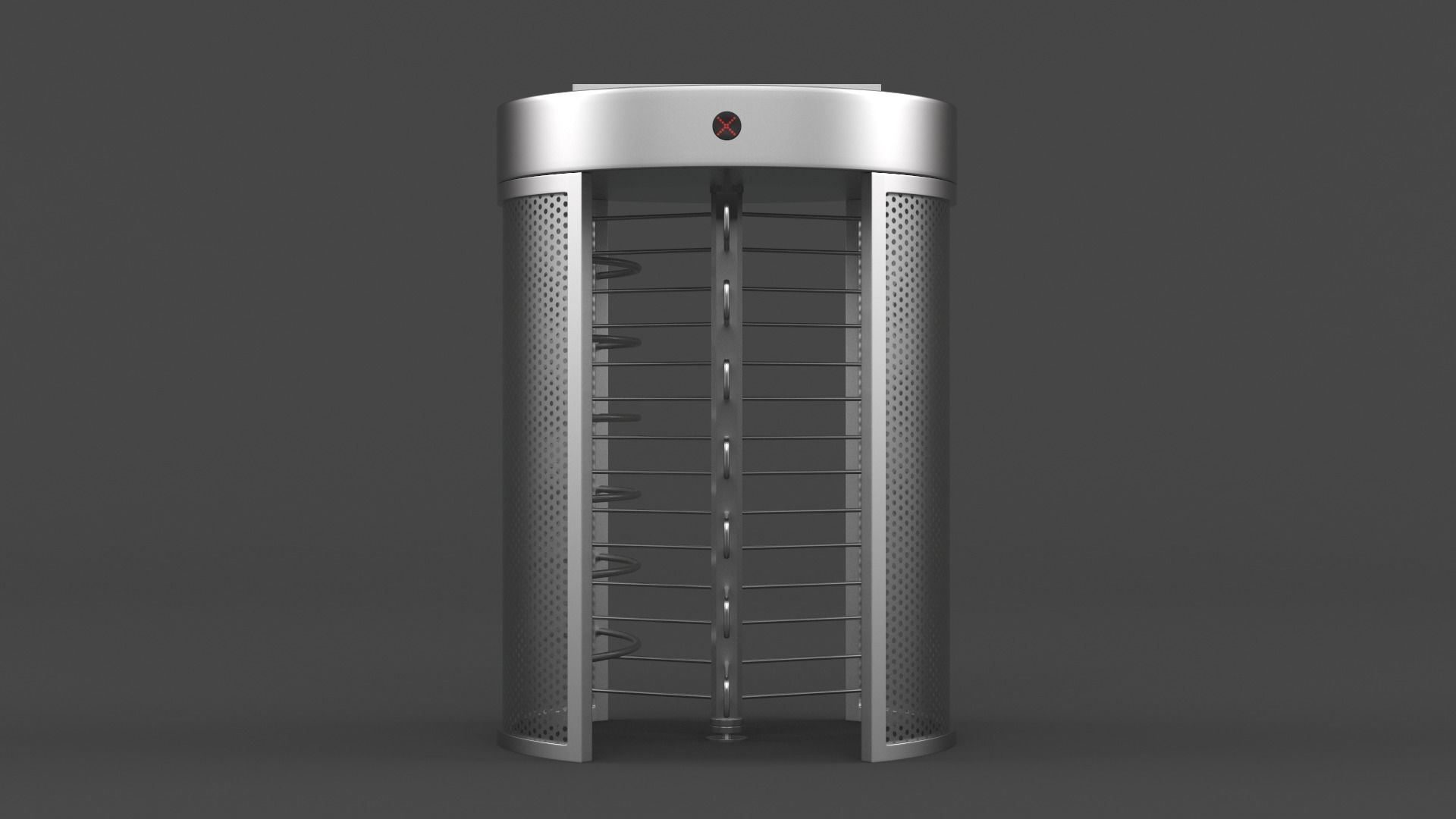 Turnstile Gate 3D model_1
