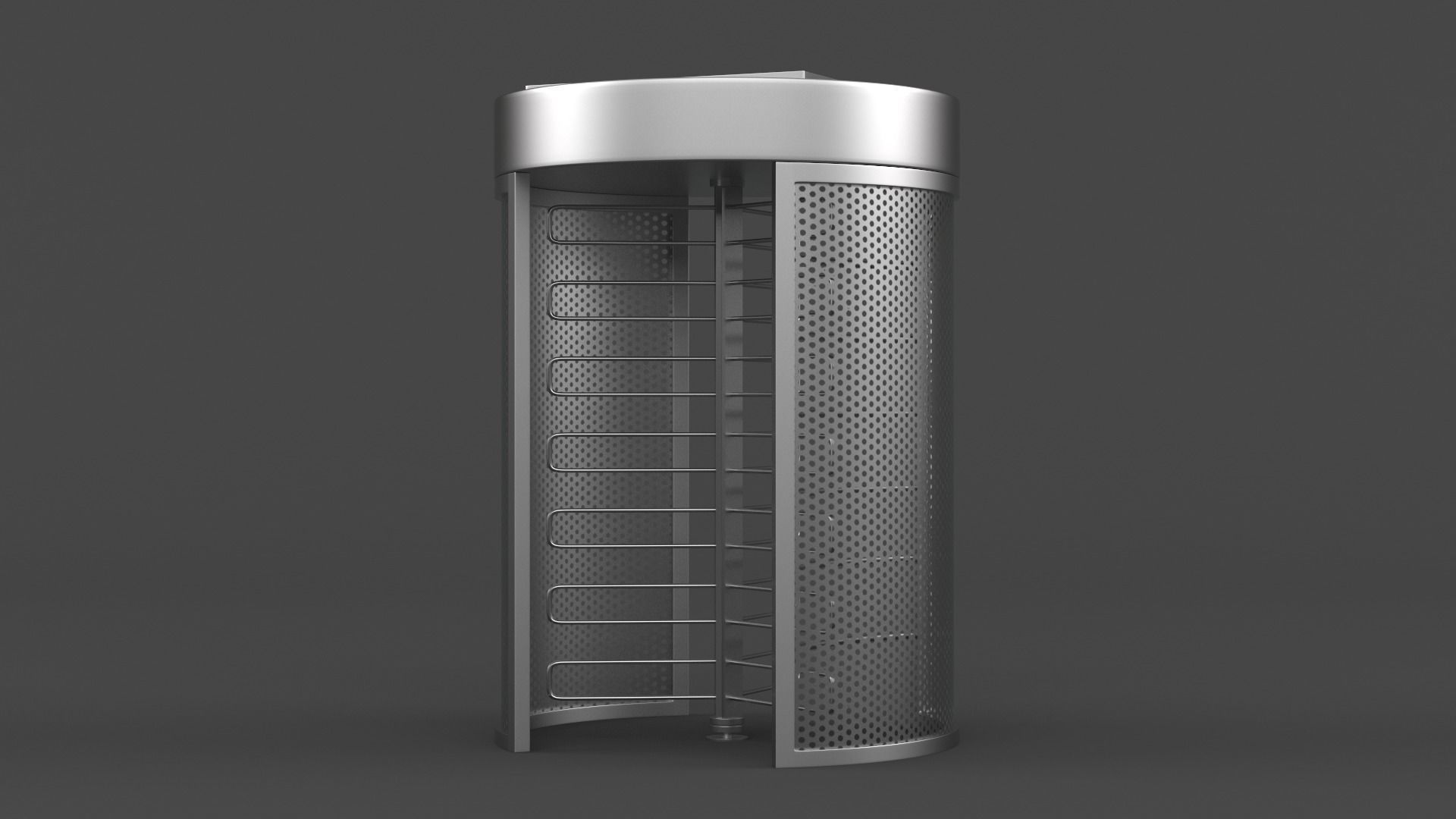 Turnstile Gate 3D model_4