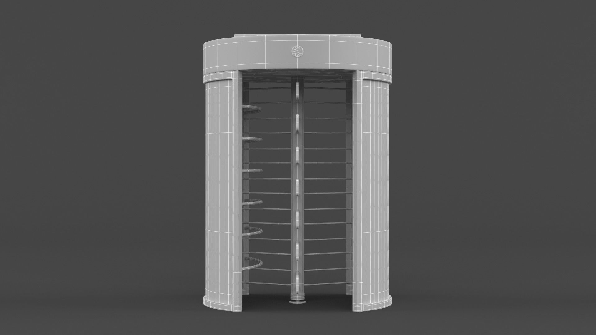 Turnstile Gate 3D model_6