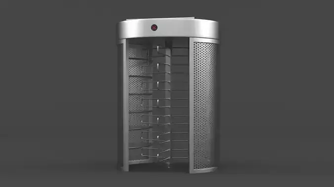 Turnstile Gate 3D model