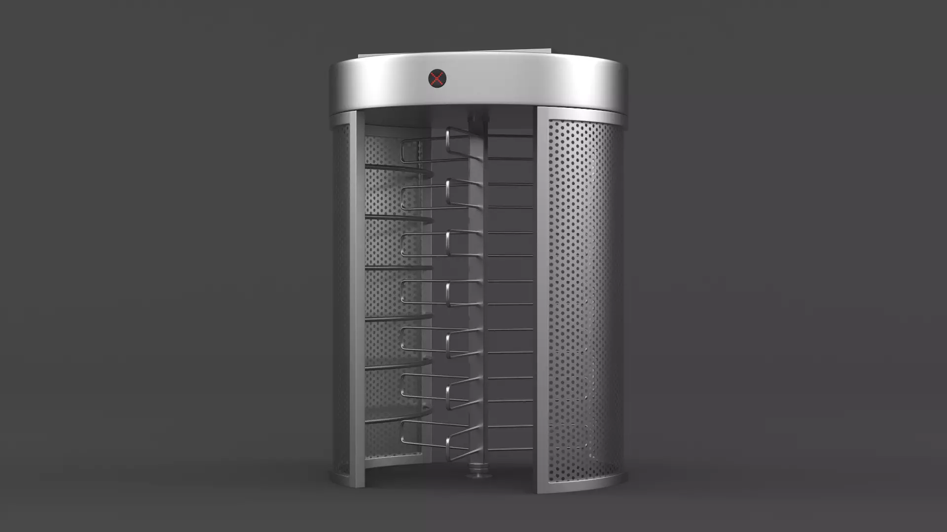 Turnstile Gate 3D model_0