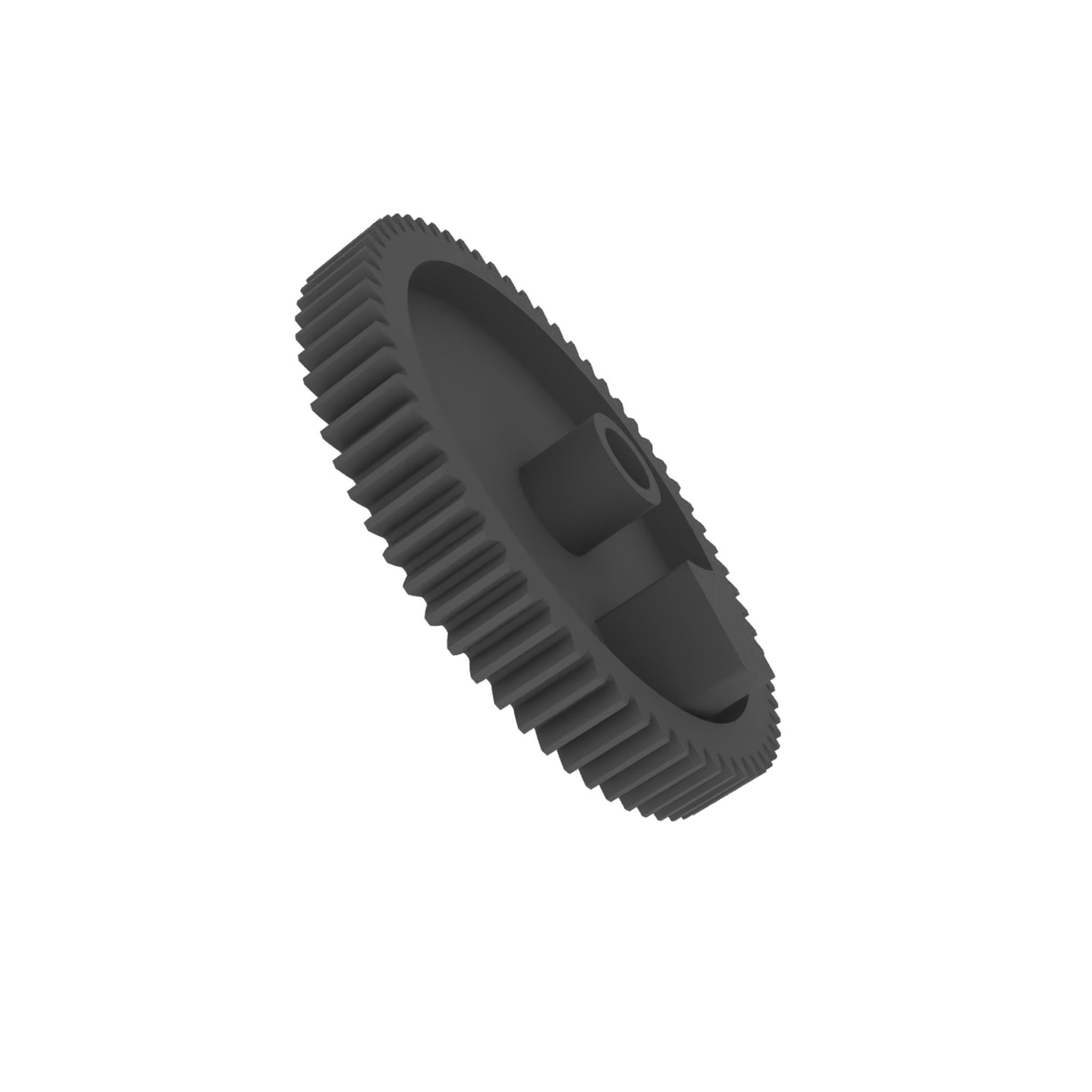 Gear actuator for trunk lock Mitsubishi Pajero Sport 3D print model_7