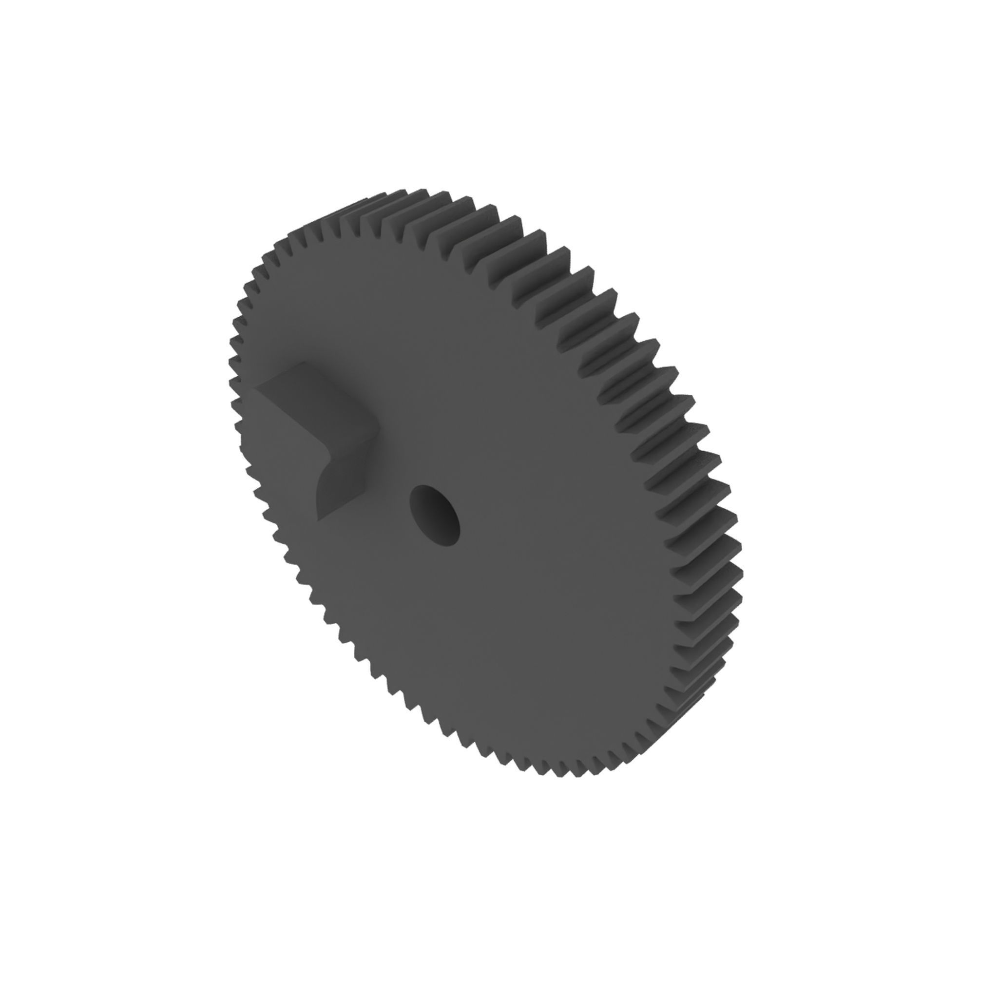 Gear actuator for trunk lock Mitsubishi Pajero Sport 3D print model_6