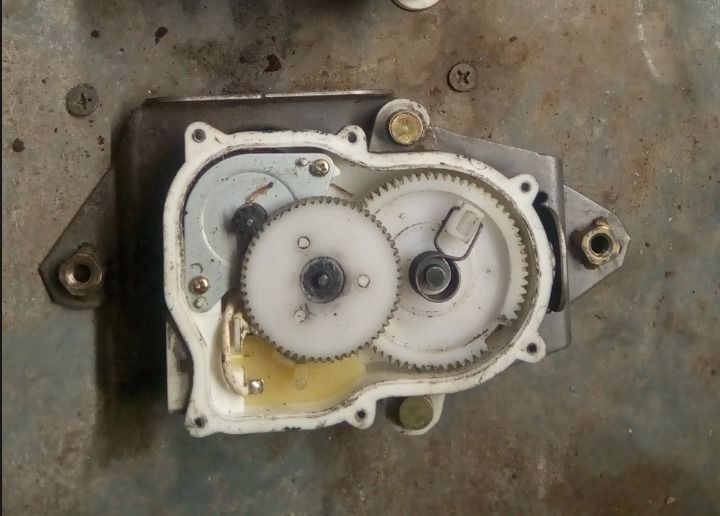 Gear actuator for trunk lock Mitsubishi Pajero Sport 3D print model_11