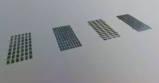 Bifacial Solar Glass Panel 1950x990x10mm