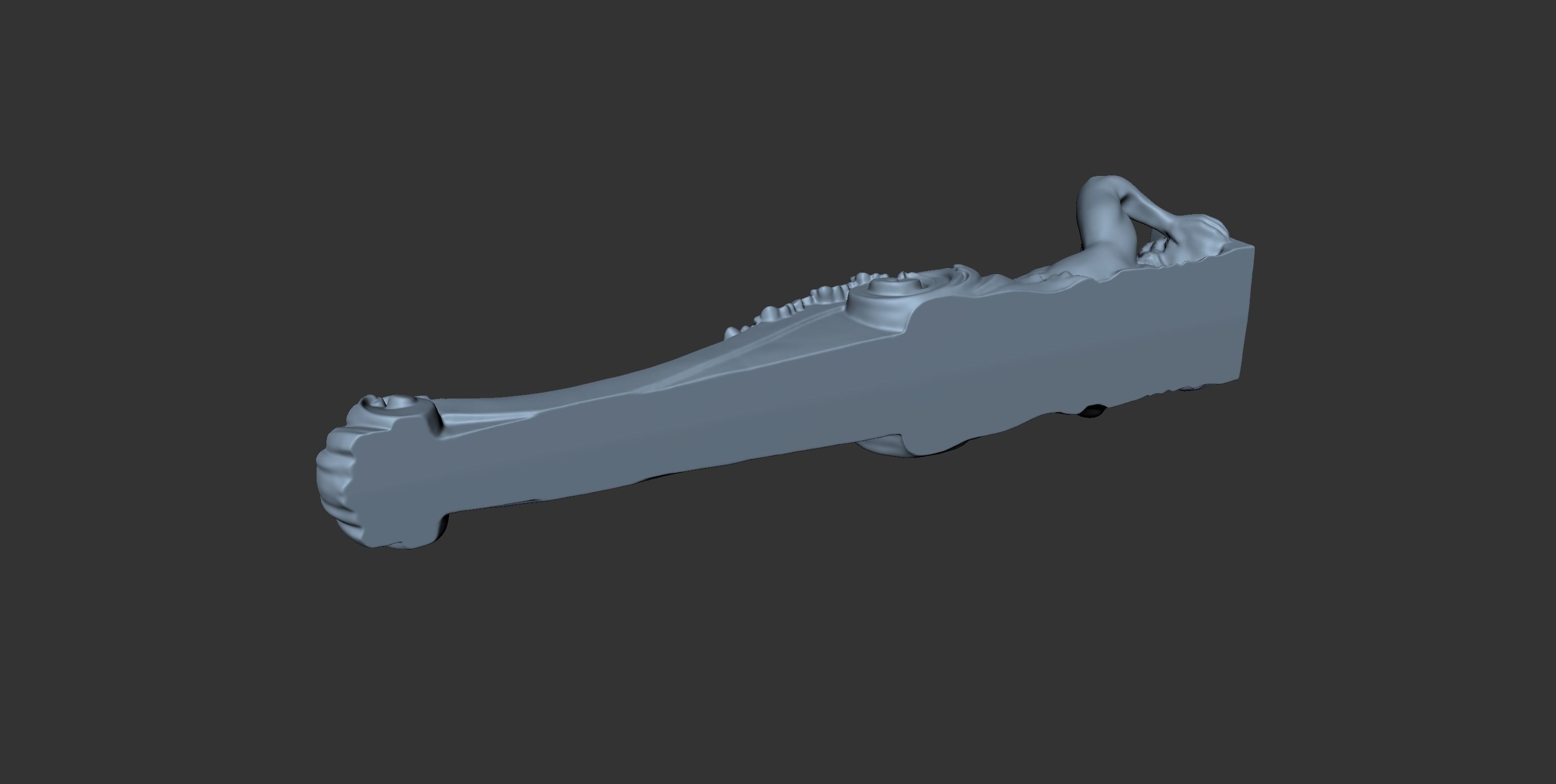 3Dk Man Brcket Pro 3D Print and CNC Model 3D model_4