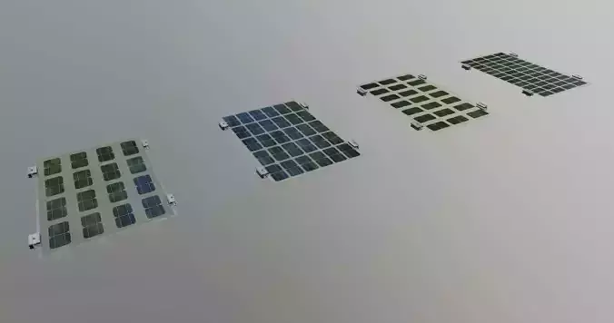 Bifacial Solar Glass Panel 1010x670x10mm