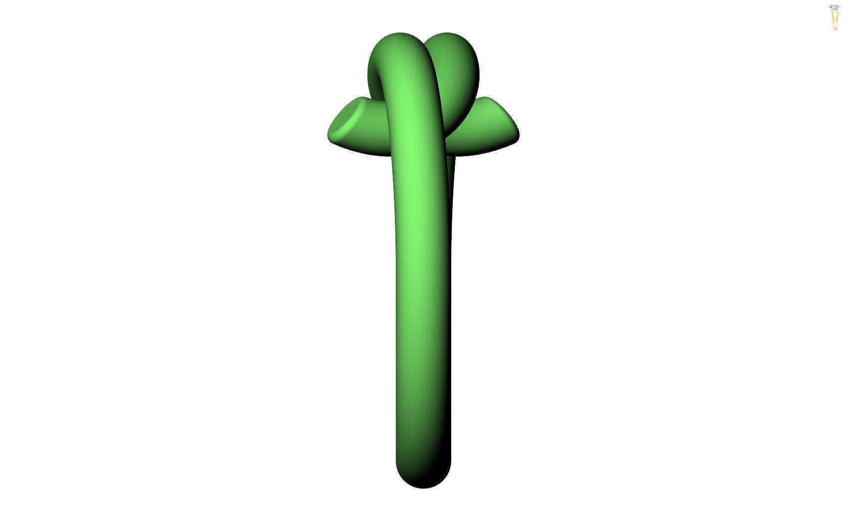 Gold ring 3D print model_6