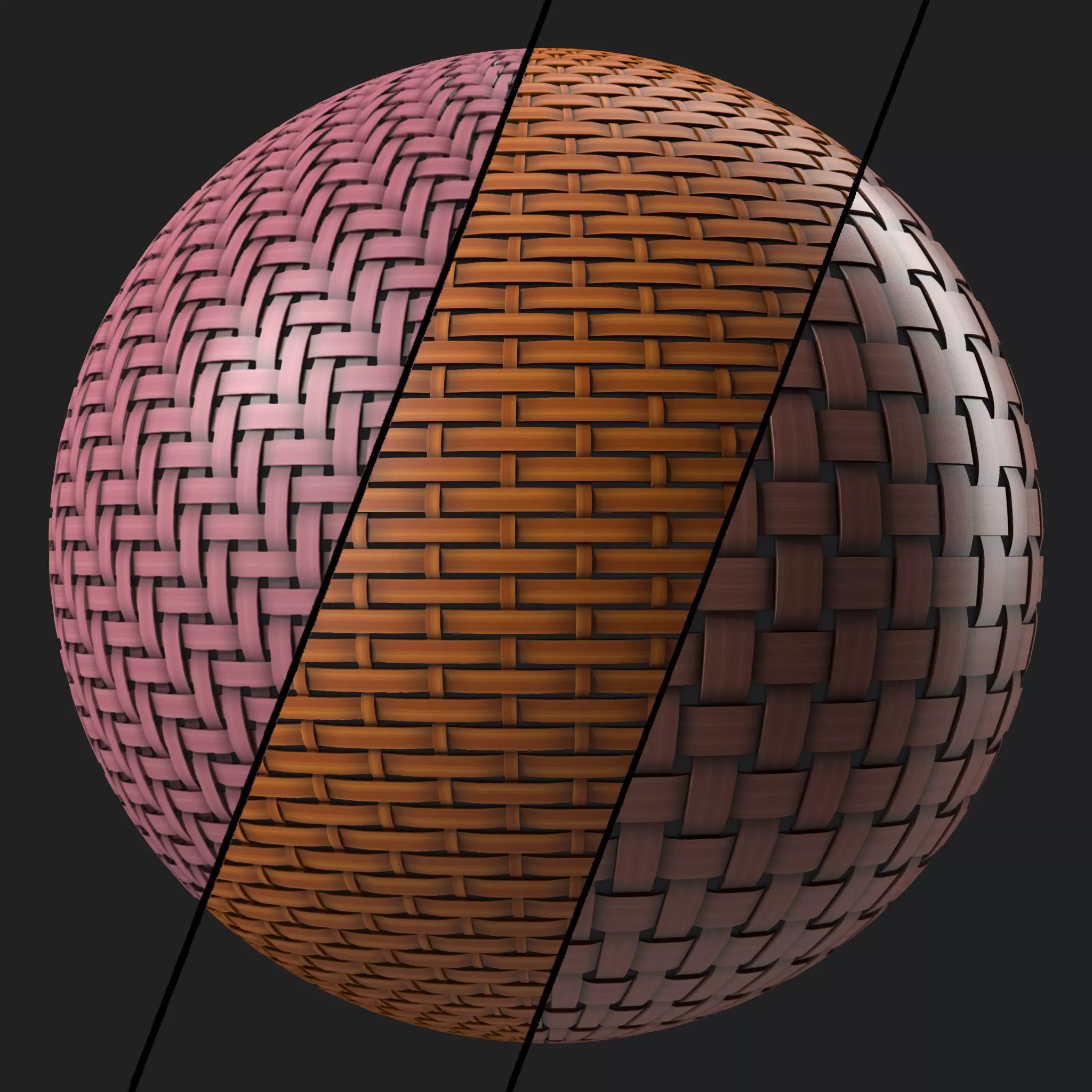 Wicker materials 24- PBR 4k Seamless Texture_0