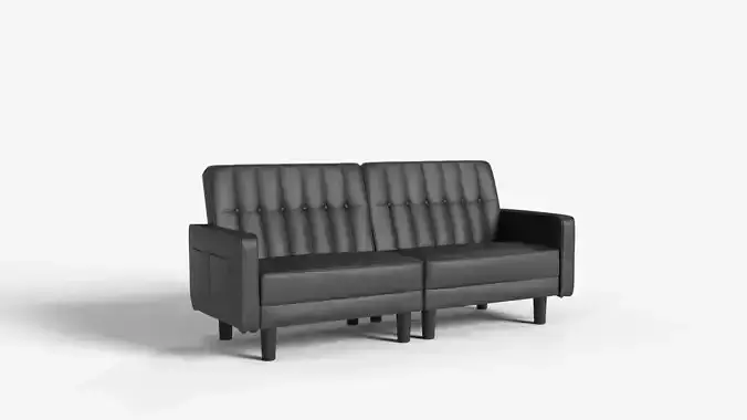Modern 3D Model Contemporary Sofa for Virtual Interiors