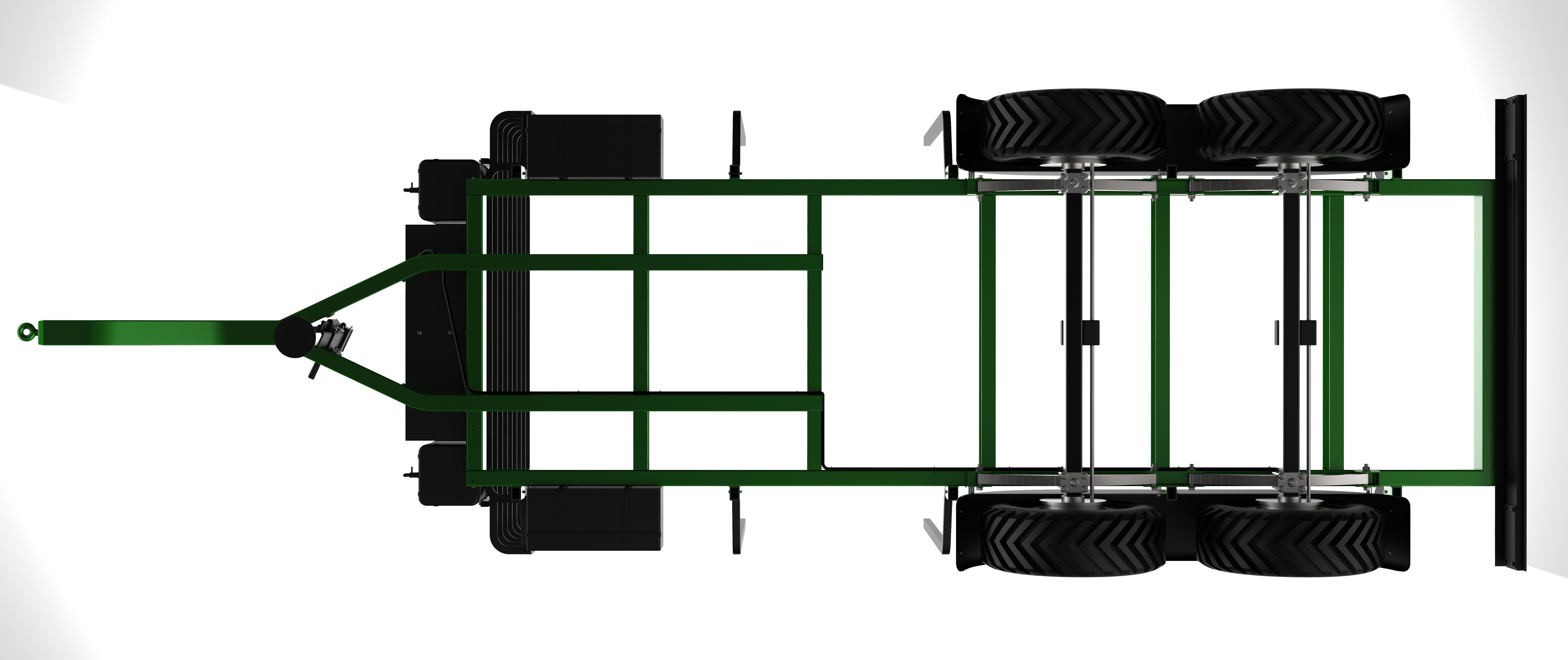 Timber Trailer 3D model_11