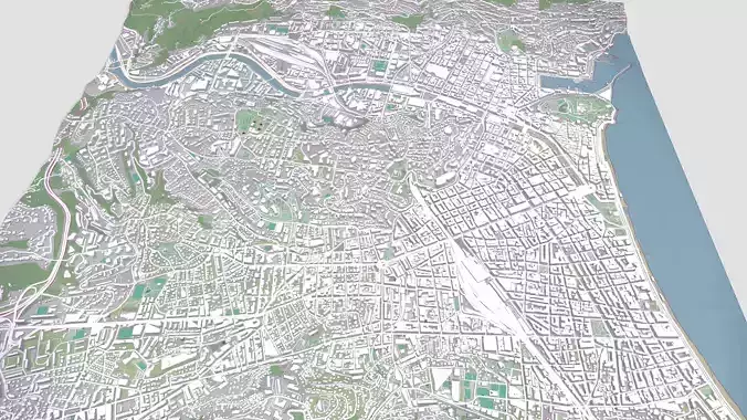 Cityscape Nice France