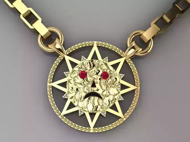  Sun pendant p0011