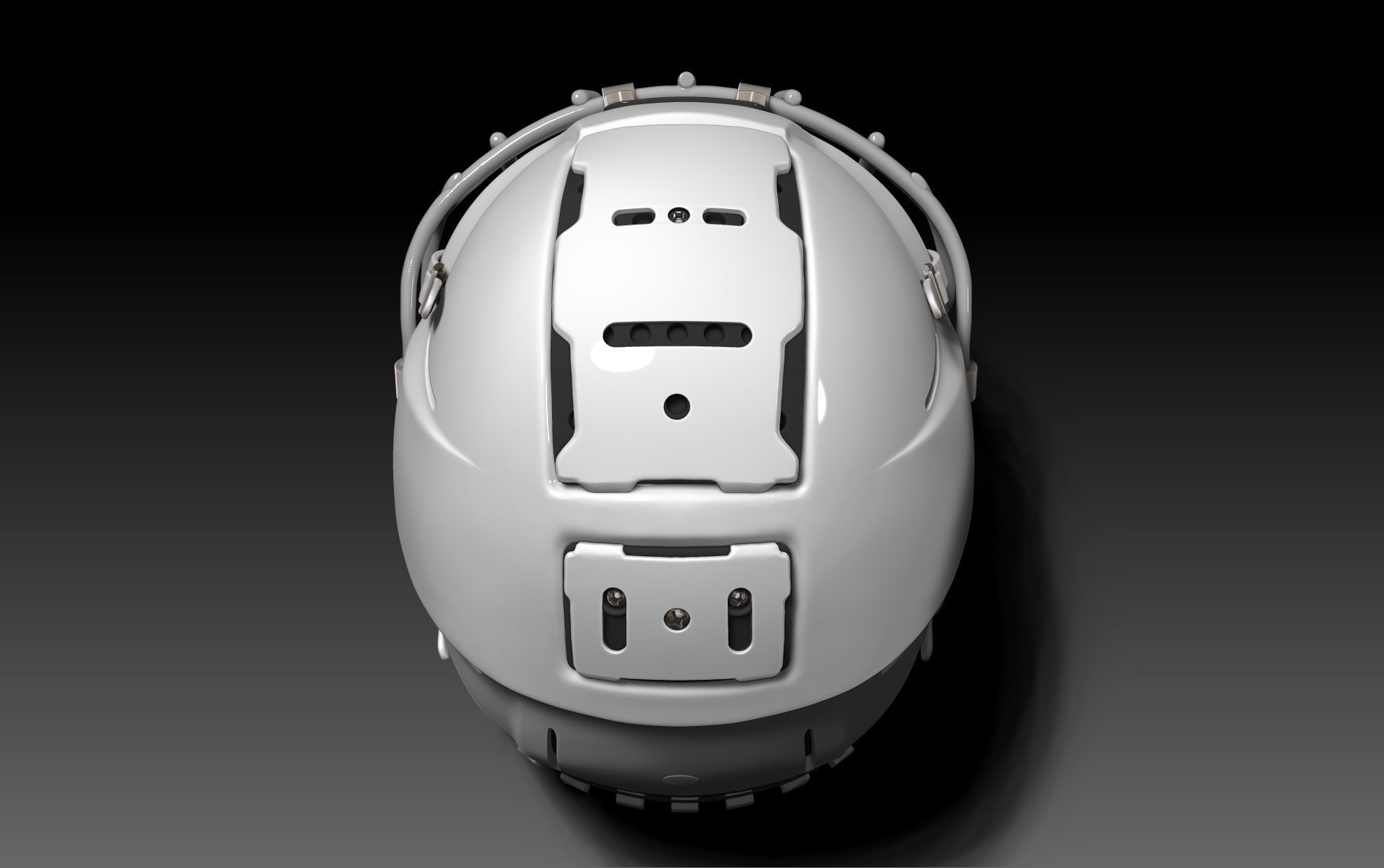 NFL Schutt F7  2 helmet with padding 3D print model_8